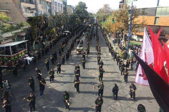 ارومیه غرق در ماتم حسینی شد