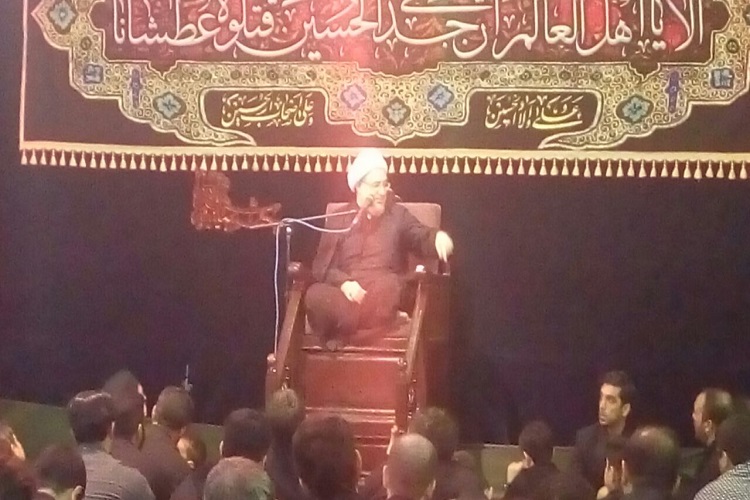 گزارش تصویری مراسم عزاداری حسینیه شهدای قم