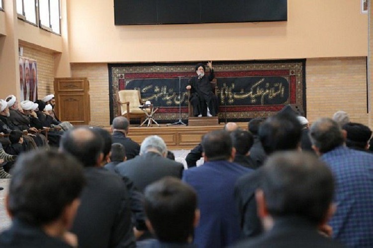 گزارش تصویری عزاداری در بیت علامه طباطبایی(ره) در تاسوعای حسینی