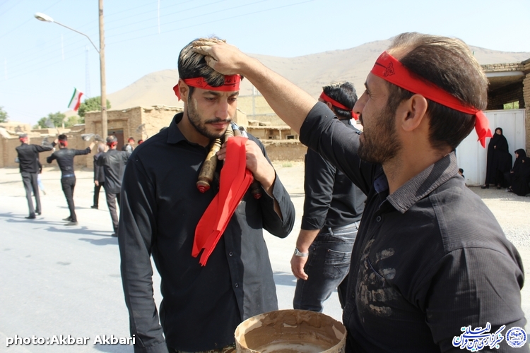 عزاداری عاشورای حسینی در وردنجان
