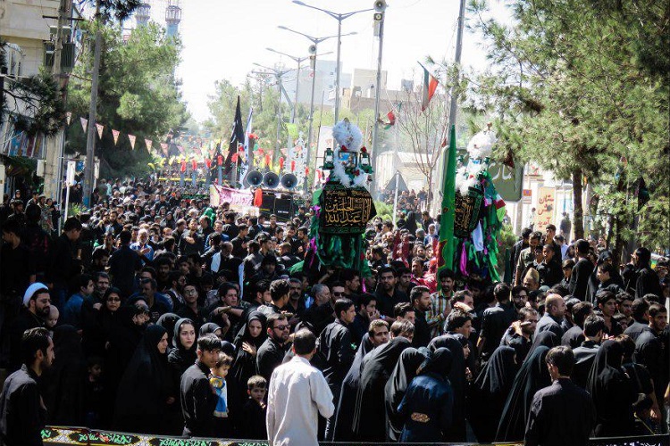 تصاویری از بزرگداشت عاشورای حسینی در زاهدان