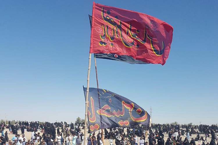تصاویری از بزرگداشت عاشورای حسینی در زاهدان