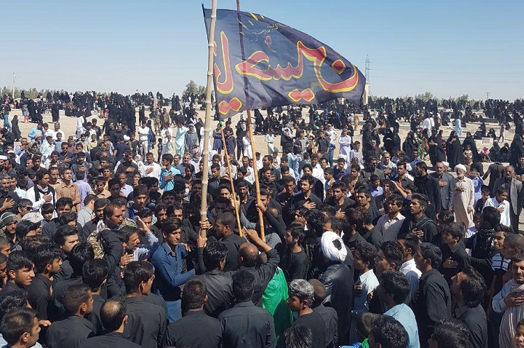 تصاویری از بزرگداشت عاشورای حسینی در زاهدان