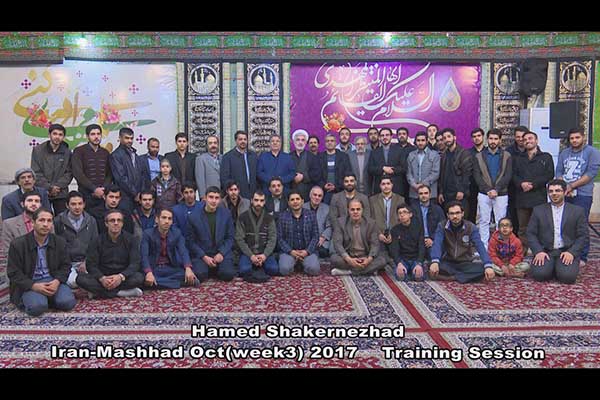 ابراهیم آهور در جلسه قرآن حامد شاکرنژاد ابراهیم آهور در جلسه قرآن حامد شاکرنژاد