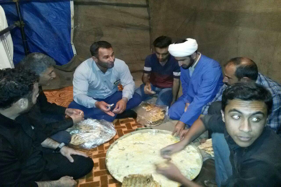 برپایی موکب هیئت اعظم تعزیه لرستان