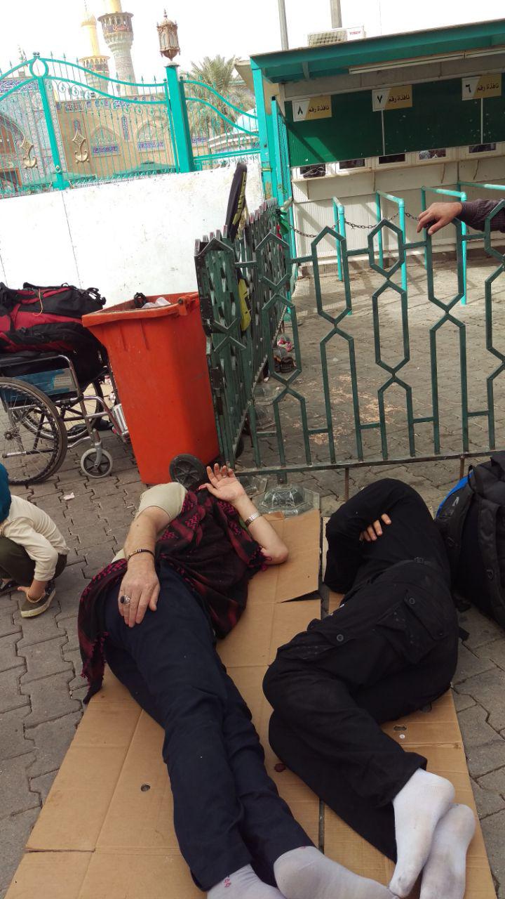 سردرگمی زائران ایرانی در کاظمین/ فرودگاه بغداد کار خود را از سرگرفت