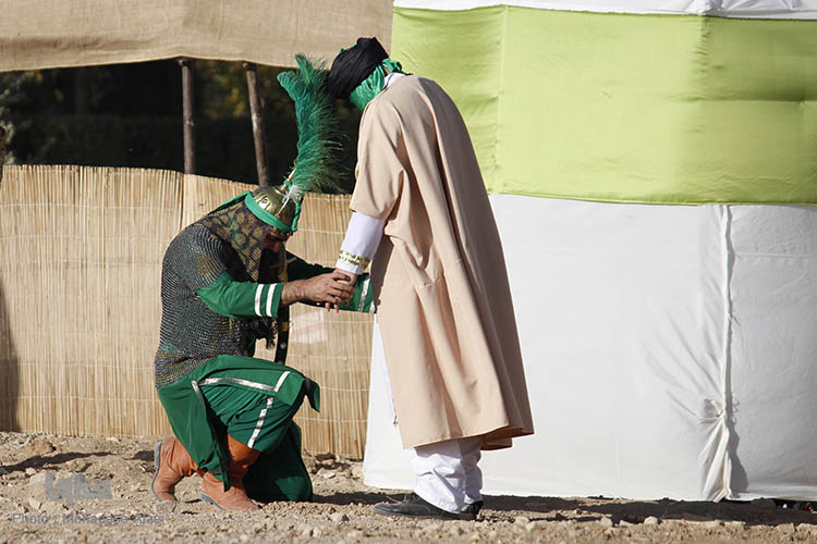 مراسم تعزیه در دانشگاه صنعتی اصفهان