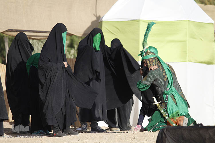 مراسم تعزیه در دانشگاه صنعتی اصفهان
