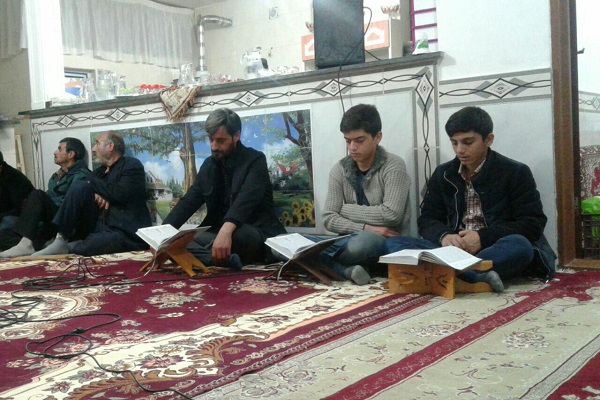 /// تلاوت قرآن‌آموزان مؤسسه آل یاسین سجاس در محفل قرآنی