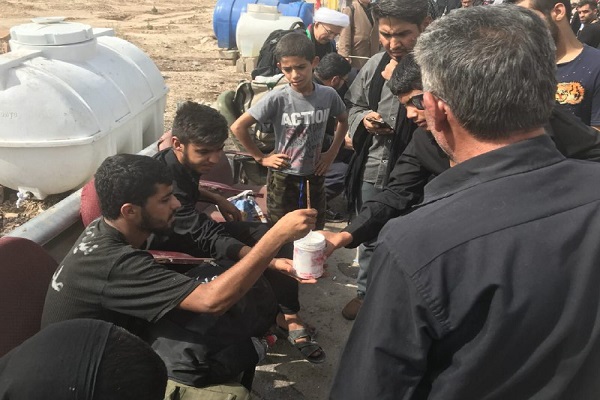 ازدحام شدید مسافران ایرانی در فرودگاه نجف