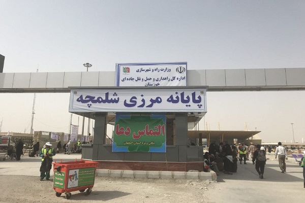 ازدحام شدید مسافران ایرانی در فرودگاه نجف