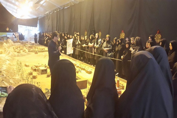نمایشگاه از «مدینه تا شام » به همت مؤسسه ندای ملکوت به کار خود پایان داد