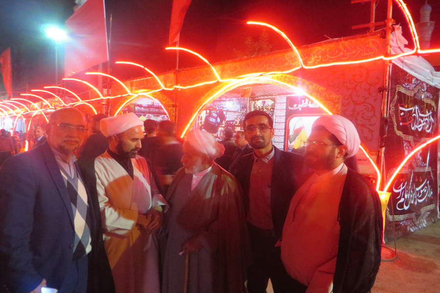بازدید آیت‌الله میرعمادی از موکب امام خامنه‌ای