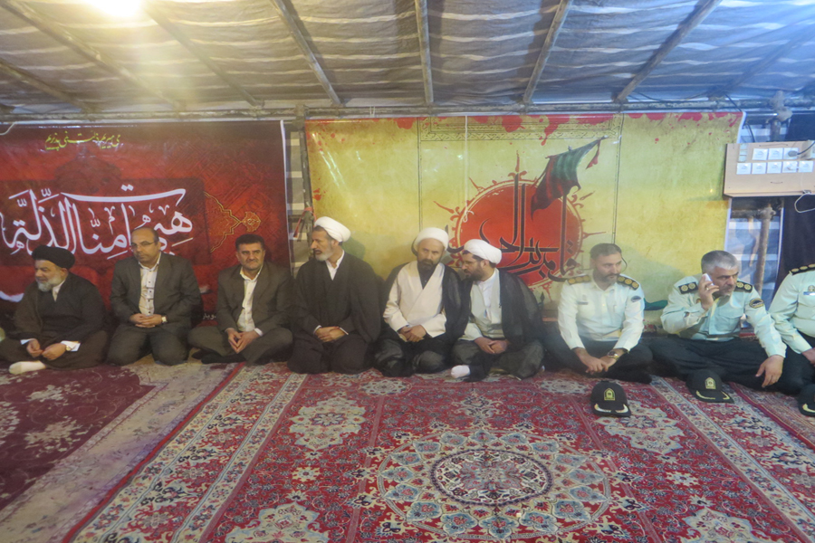 بازدید آیت‌الله میرعمادی از موکب امام خامنه‌ای