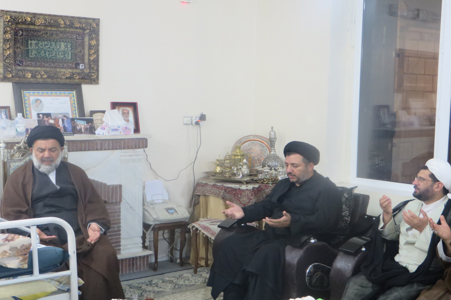 بازدید آیت‌الله میرعمادی از موکب امام خامنه‌ای