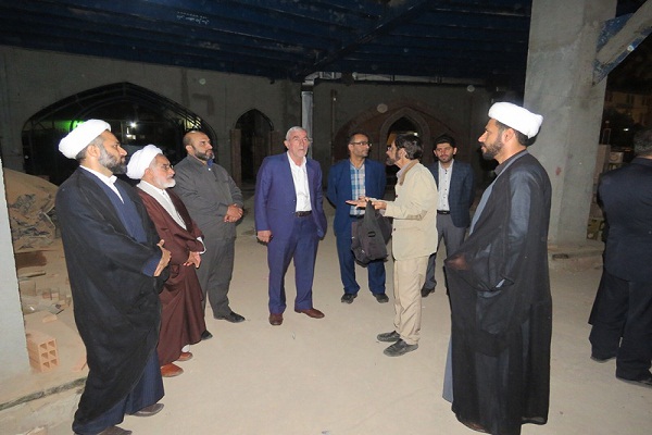 پیشرفت 40 درصدی  طرح توسعه شبستان امامزاده عباس(ع) ساری