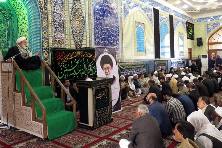 تصاویری از گرامیداشت پدر سردار سلیمانی در زاهدان