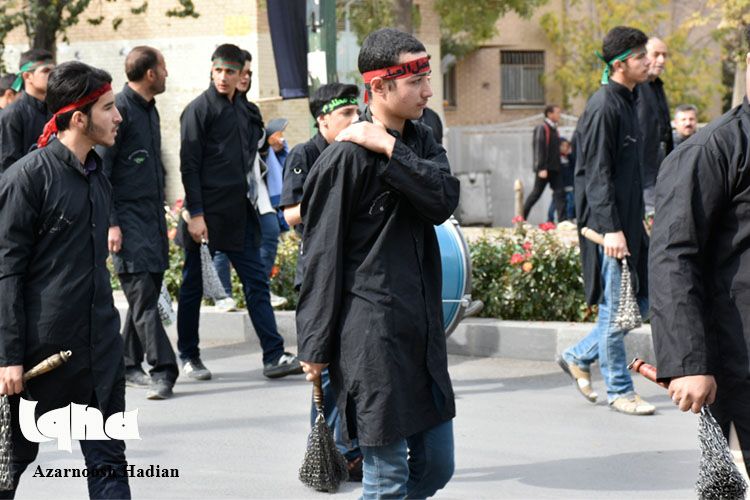 گزارش تصویری از عزاداری اربعین حسینی در همدان