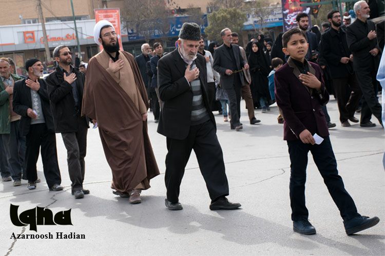 گزارش تصویری از عزاداری اربعین حسینی در همدان