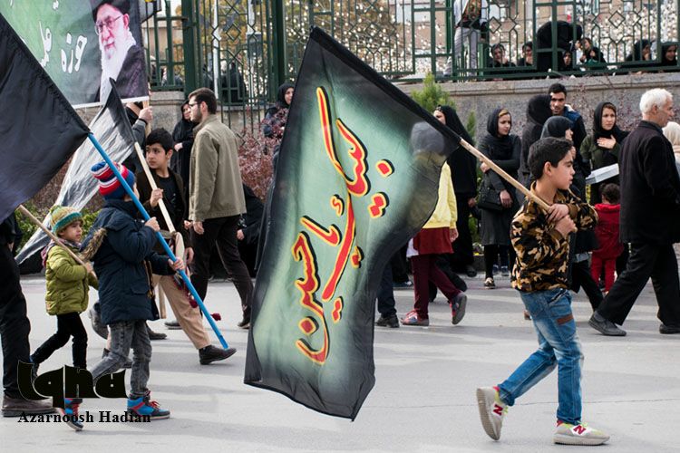 گزارش تصویری از عزاداری اربعین حسینی در همدان