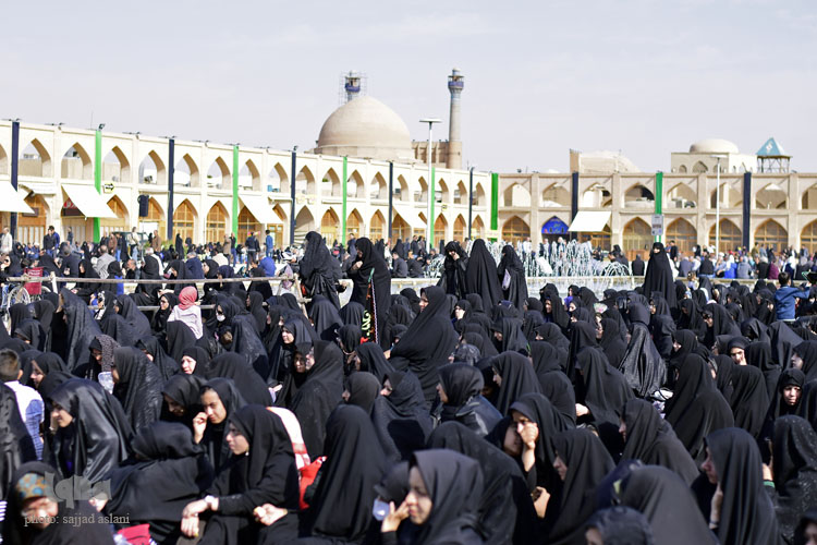 تجمع عزاداران در اصفهان