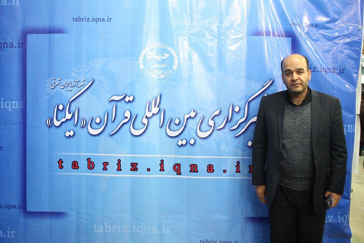 حضور مدیرکل کمیته امداد امام خمینی(ره) آذربایجان‌شرقی در غرفه ایکنا