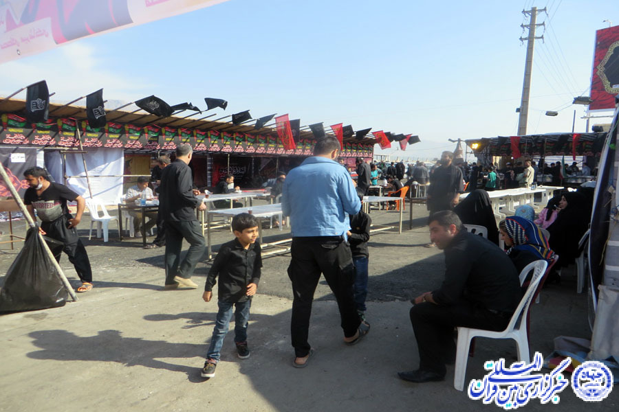 گزارش تصویری موکب‌العباس خرم‌آباد