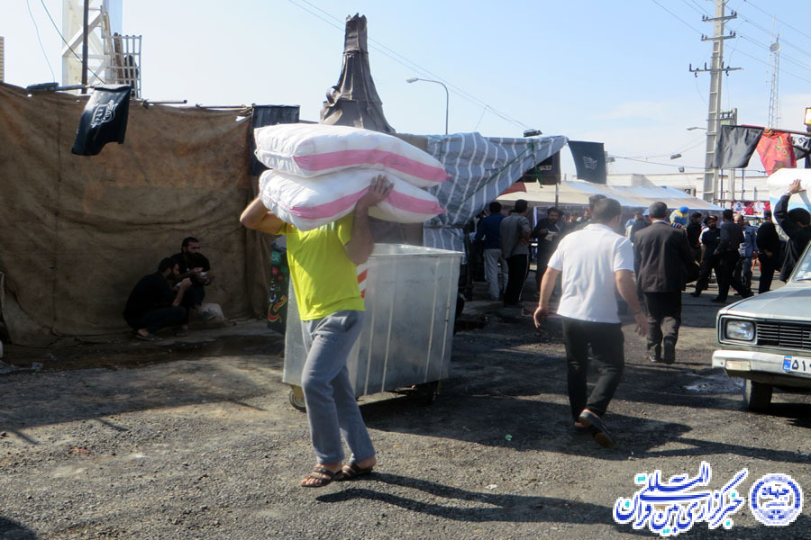 گزارش تصویری موکب‌العباس خرم‌آباد
