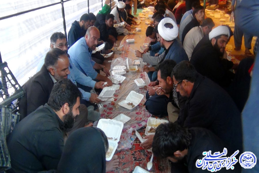 بازید کاروان زیارتی جامعه المصطفی واحد اصفهان از موکب العباس خرم‌آیاد