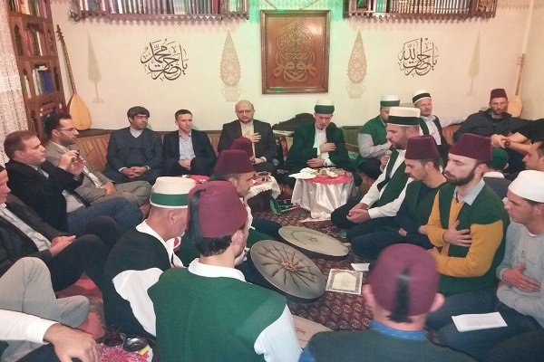 سفیر ایران در تکیه پیروان نقشبندیه سارایوو