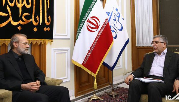 دیدار و گفت‌وگوی رئیس جهاد دانشگاهی با علی لاریجانی