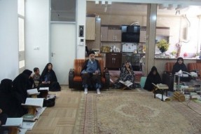 بازدید رئیس تبلیغات اسلامی گچساران از خانه قرآنی ضحی