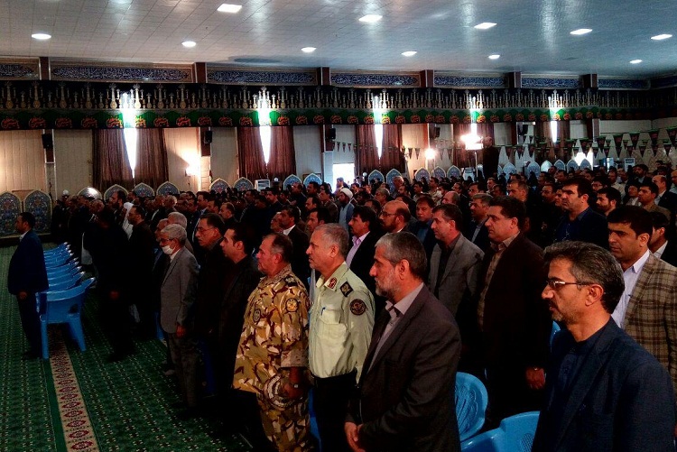 تصاویری از سالگرد شهادت «محسن خزایی» در زاهدان