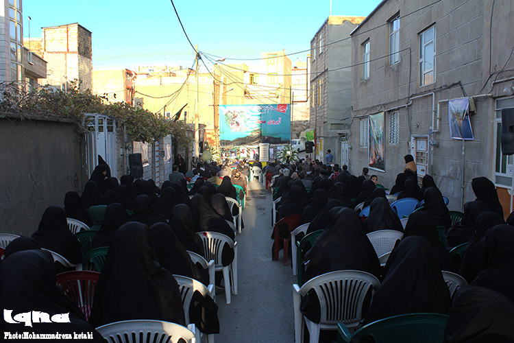 گزارش تصویری از یادواره شهید بشیری در طرح آبروی محله