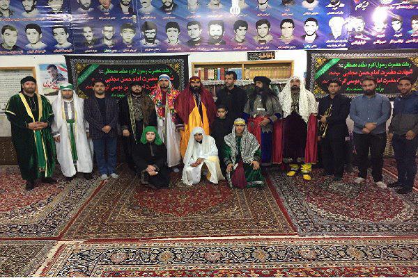 اختتامیه هفتمین سوگواره تعزیه مازندران با عنوان «غریب» در نور