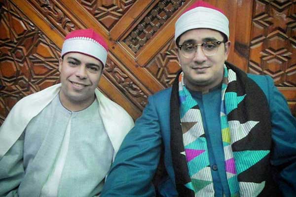 محمود شحات و شیخ الشعبان الجید مبتهل جوان مصری