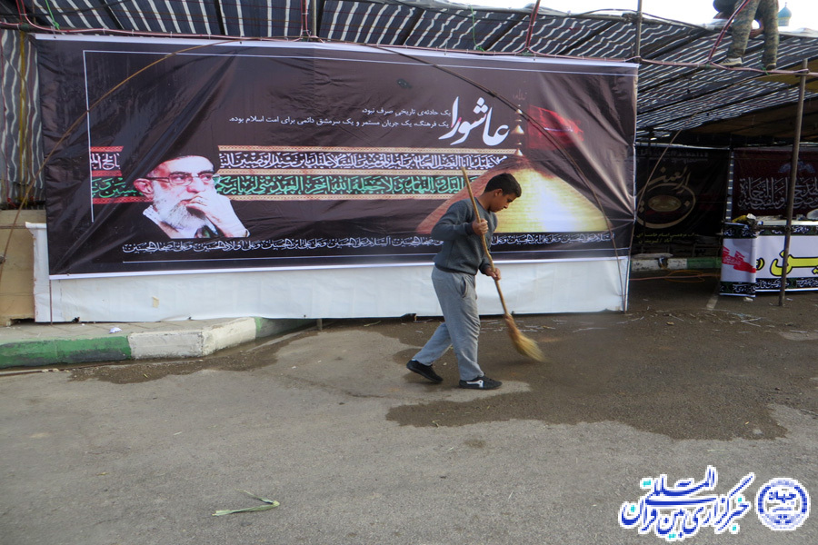 گزارش تصویری فعالیت موکب امام خامنه‌ای خرم‌آباد