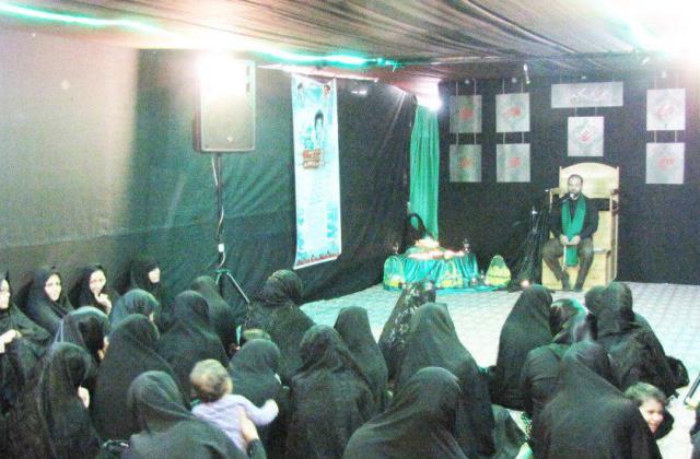عکس/اشک ماتم کودکان خردسال در سالروز شهادت حضرت رقیه