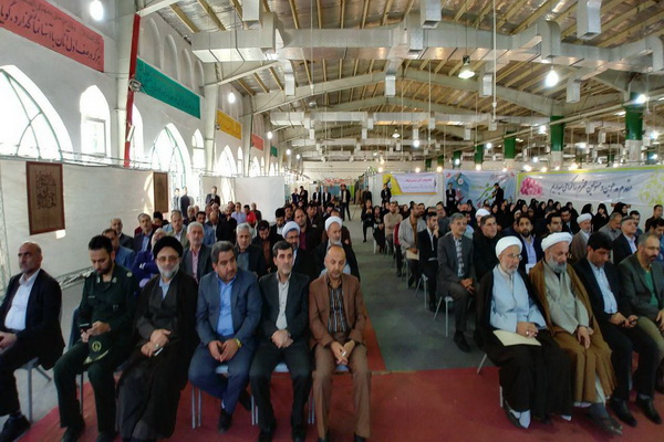 گزارش تصویری از برپایی نمایشگاه صحیفه سبز در بابل