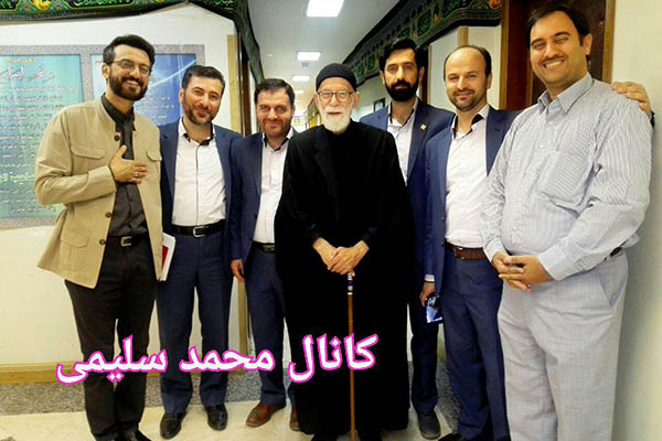 حضور غلامرضا سازگار، شاعر پیشکسوت اهل بیت(ع) و گروه الوارثین در افتتاح شبکه عطر اربعین