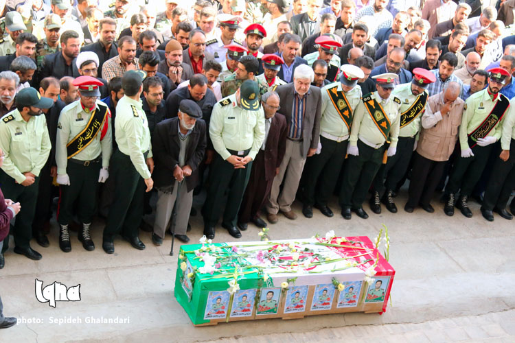 پیکر ستوانیکم «شهید محمد نایبی» در بیرجند تشییع شد
