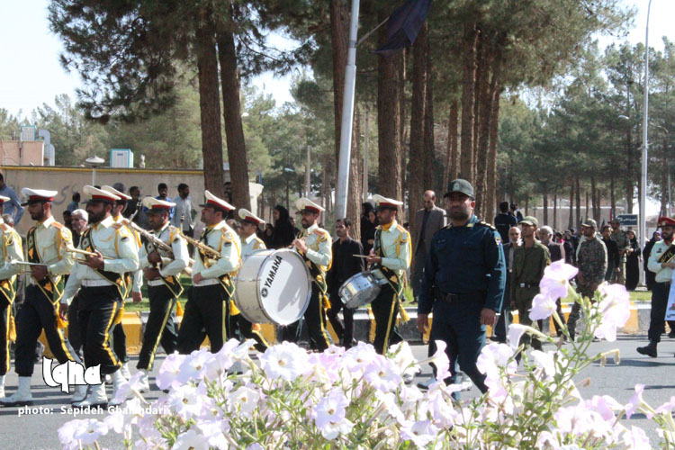 پیکر ستوانیکم «شهید محمد نایبی» در بیرجند تشییع شد