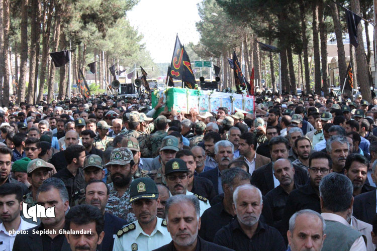 پیکر ستوانیکم «شهید محمد نایبی» در بیرجند تشییع شد