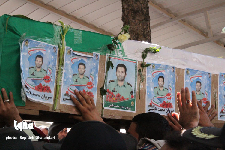 پیکر ستوانیکم «شهید محمد نایبی» در بیرجند تشییع شد