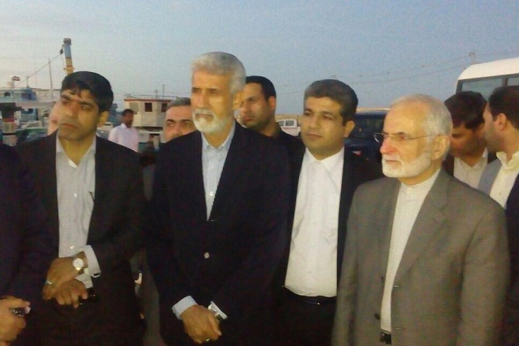 بازديد رييس شورای راهبردی روابط خارجی دفتر رهبری از بندر چابهار