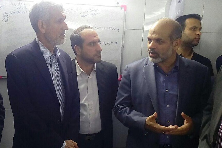 بازديد رييس شورای راهبردی روابط خارجی دفتر رهبری از بندر چابهار