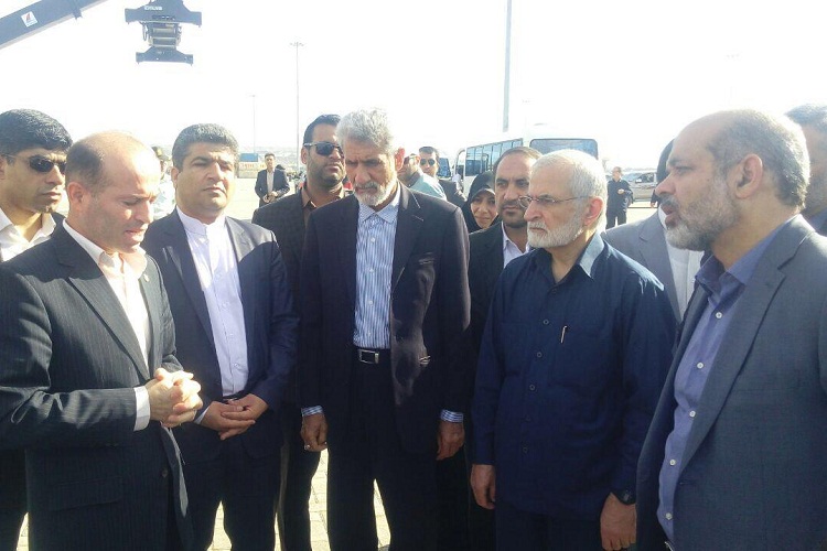 بازديد رييس شورای راهبردی روابط خارجی دفتر رهبری از بندر چابهار