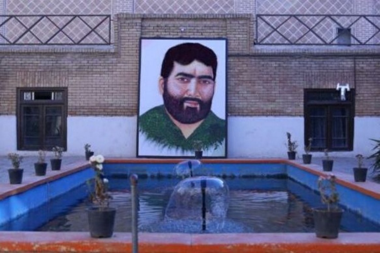 رونمایی از تصویرگری شهید مدافع حرم سبزوار با گلبرگ