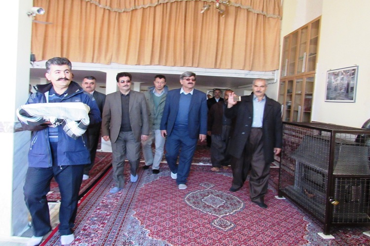 گزارش تصویری جانمایی قرآن تاریخی کانی مشکان گزارش تصویری جانمایی قرآن تاریخی کانی مشکان