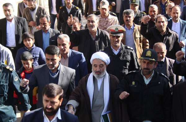 گزارش تصویری راهپیمایی ضد آمریکایی ـ صهیونیستی در کوهدشت